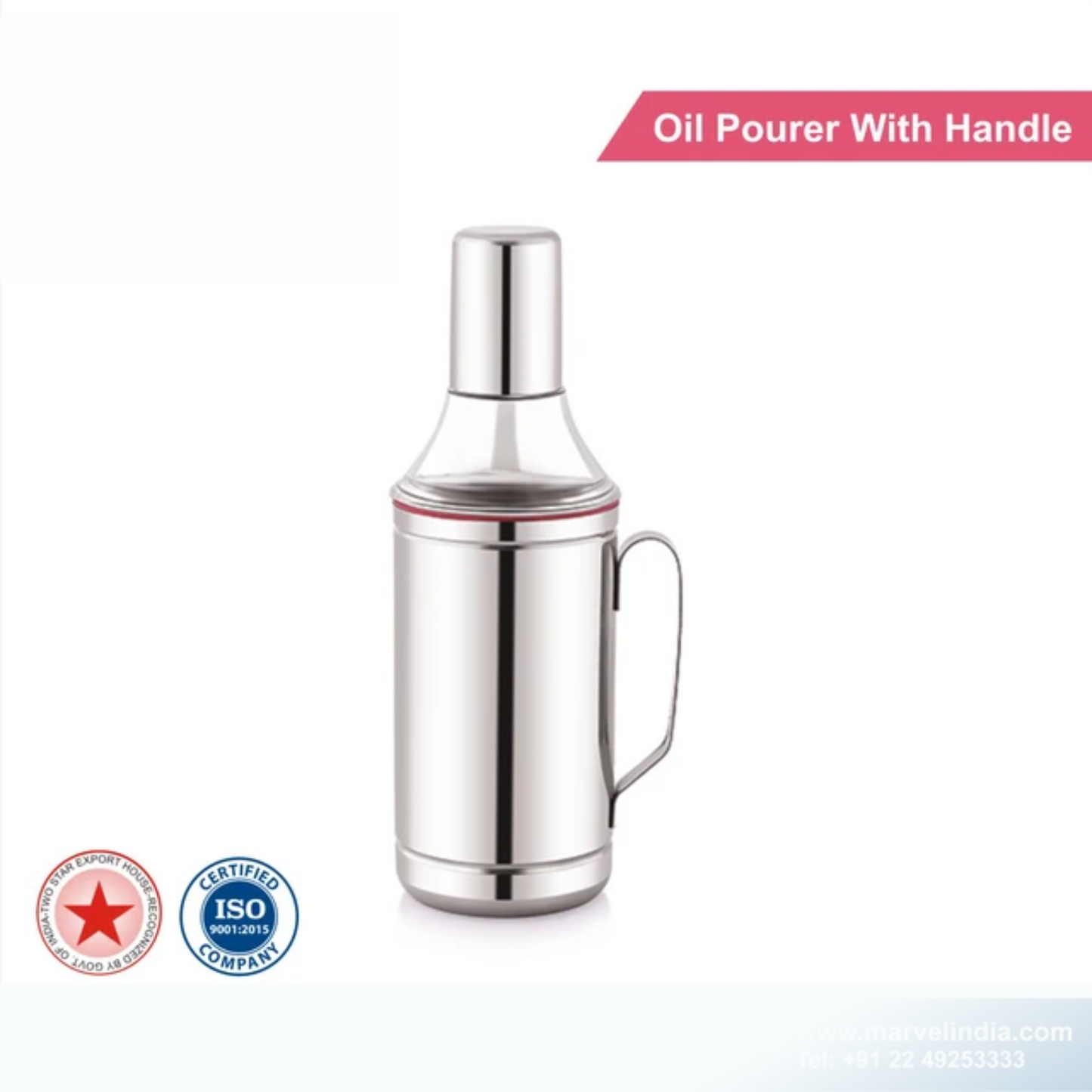 Stainless Steel OIL DISPENSER 1000 ML (BUY 1 GET 1 FREE) š„