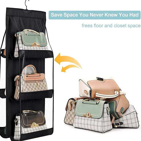 6 Pockets Handbag Organizer