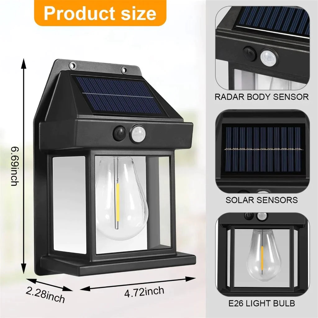 Solar Wall Lamp with Motion Sensor -50% OFF🔥
