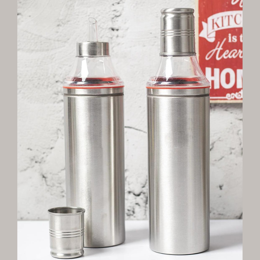 Stainless Steel OIL DISPENSER 1000 ML (BUY 1 GET 1 FREE) š„