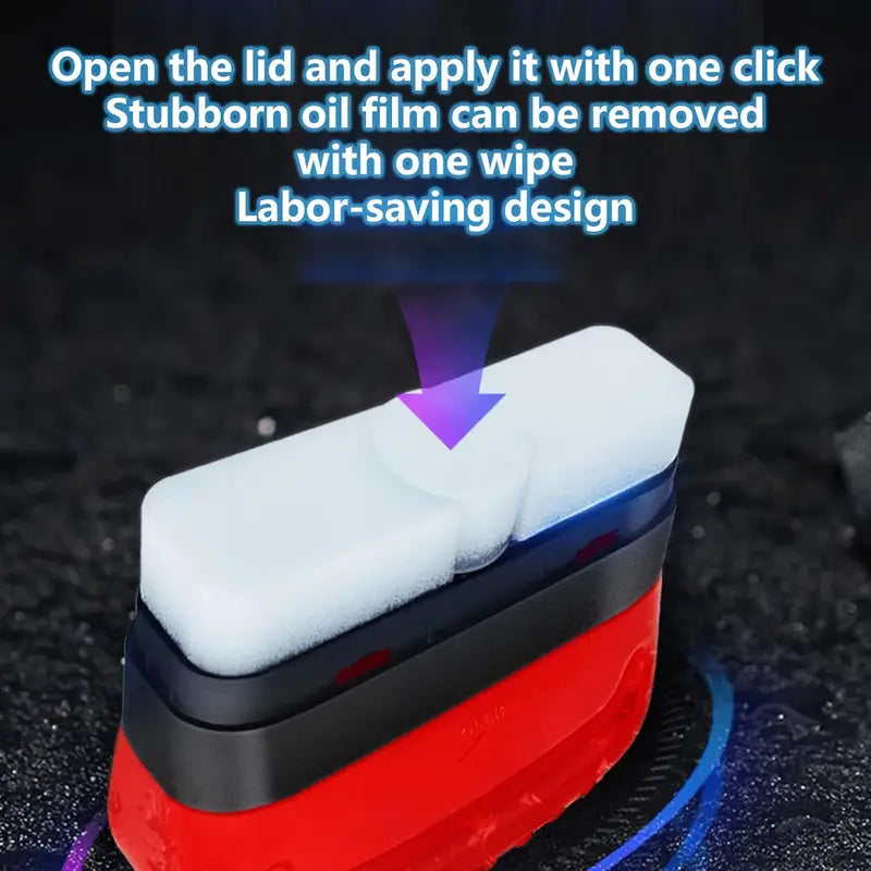 Car Glass Oil Cleaner - Buy 1 Get 1 Free 😍