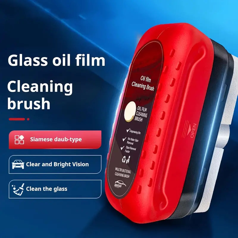 Car Glass Oil Cleaner - Buy 1 Get 1 Free 😍